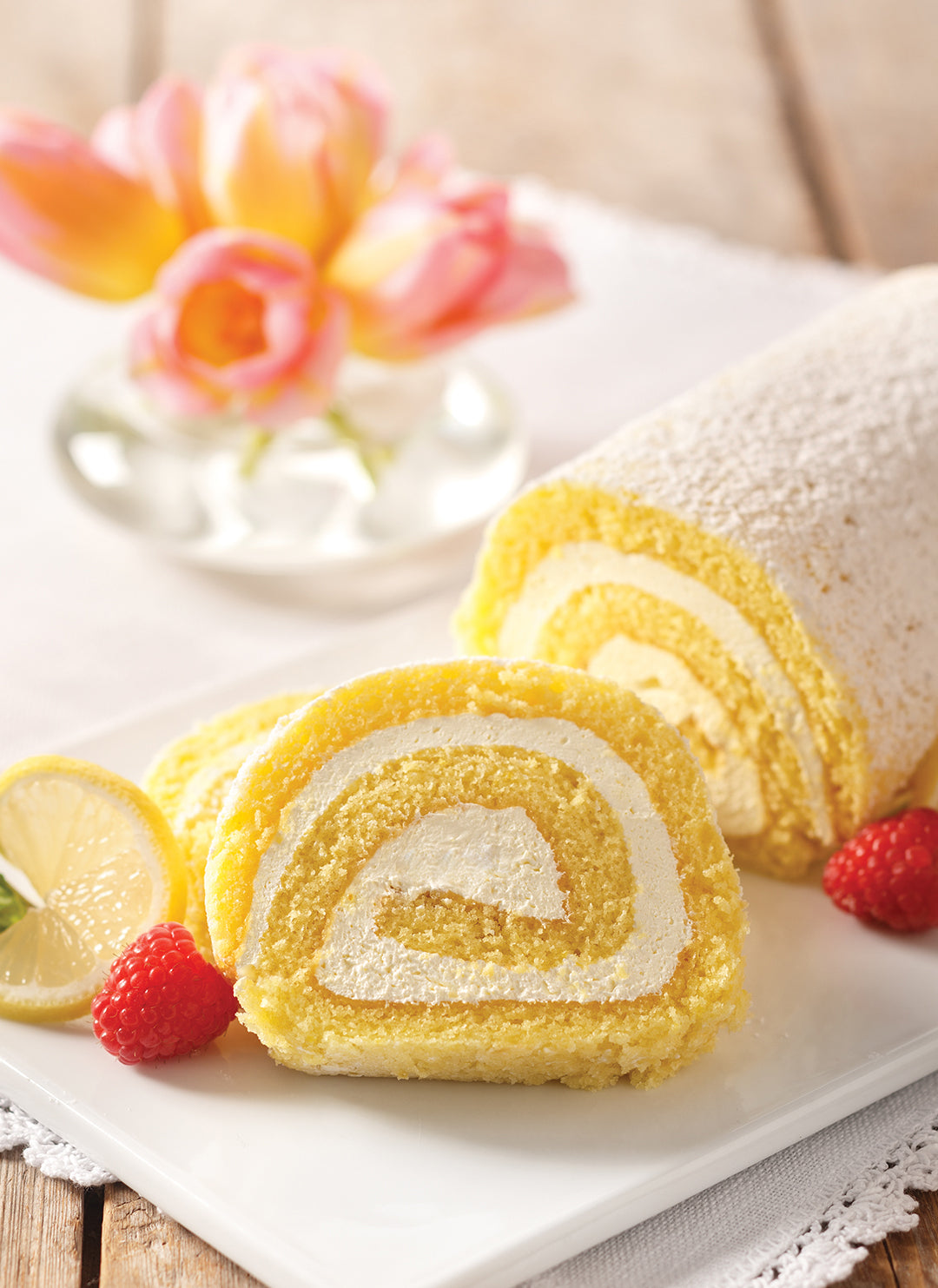 Lemon Swirl Cake Sample
